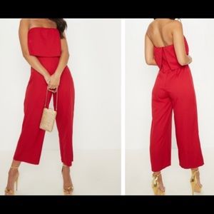 PrettyLittleThing Strapless Jumpsuit